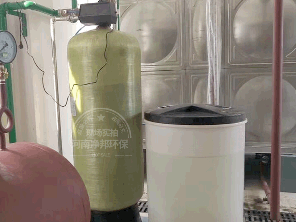 河南鄭州某洗滌廠 軟化水設備